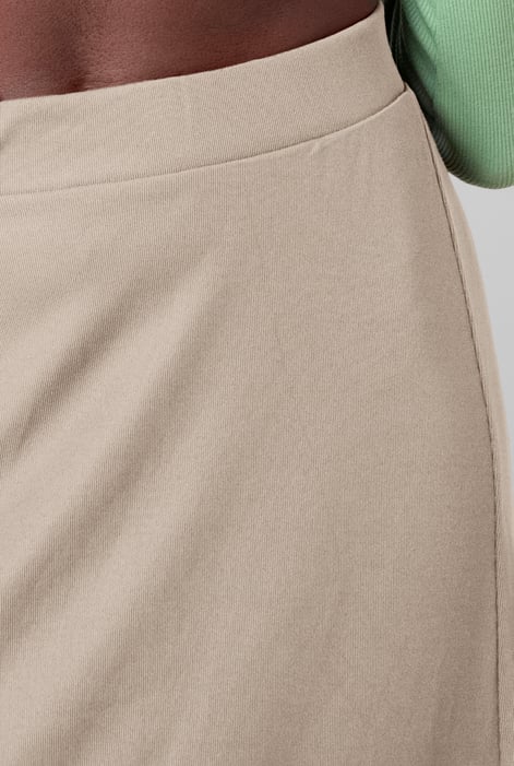 Lace Detail Flared Skirt