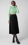 Flared Skirt With Lace Details