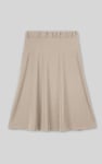 Flared Skirt With Lace Details