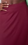 Flared Skirt With Lace Details