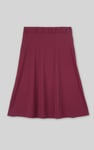 Flared Skirt With Lace Details