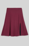 Flared Skirt With Lace Details