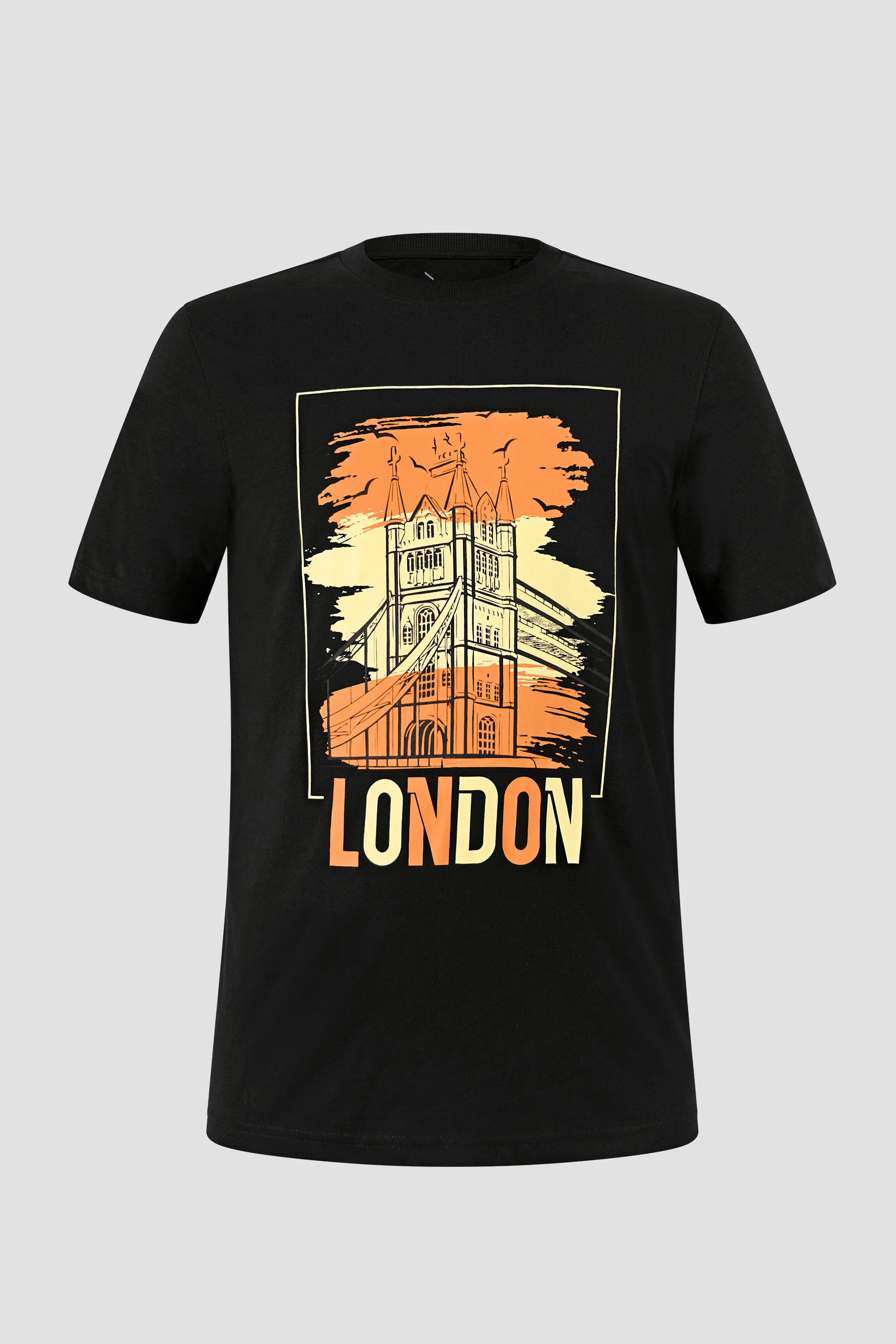 100% Cotton Graphic T-Shirt 3 Pcs Pack