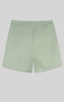 Golden Button Front High Waisted Short
