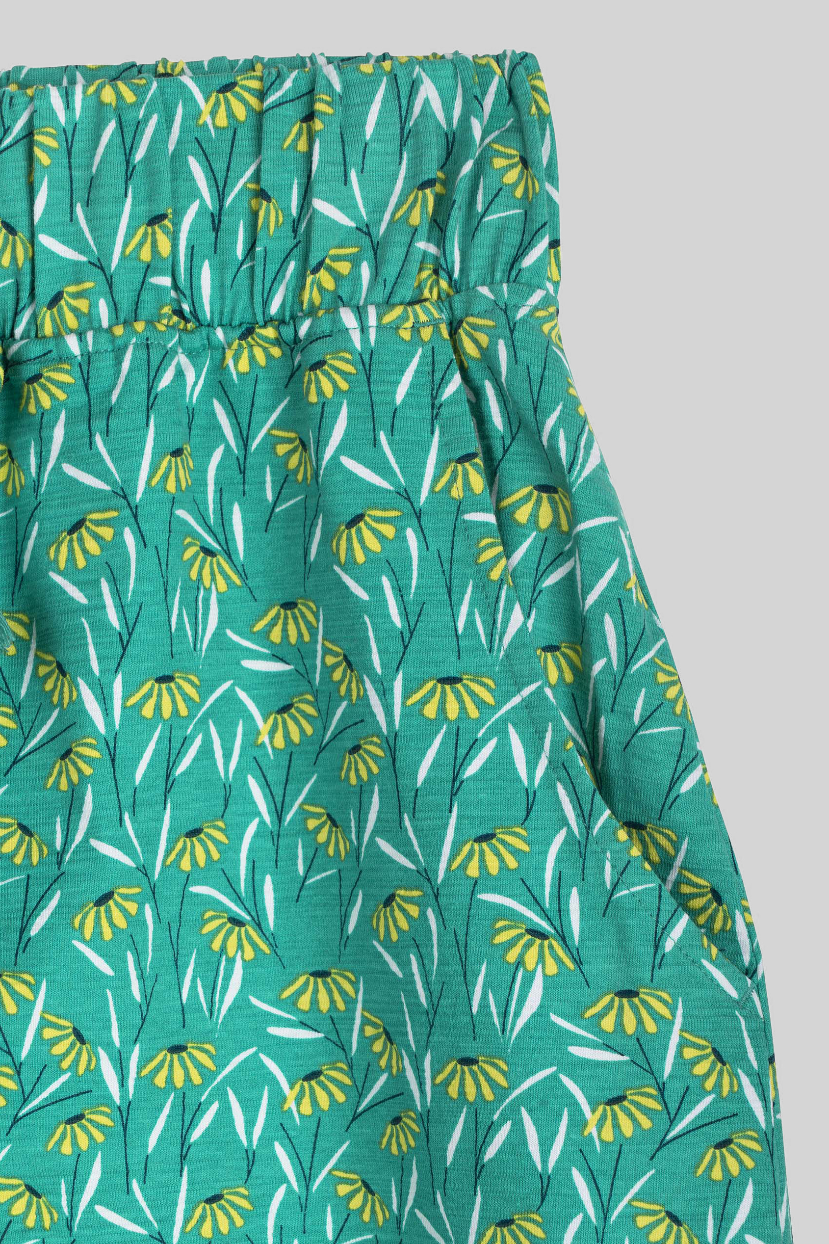 Womens Floral Printed Shorts