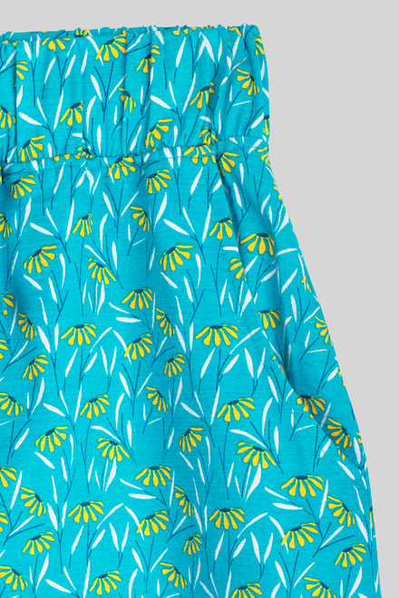 Womens Floral Printed Shorts