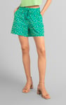 Womens Floral Printed Shorts