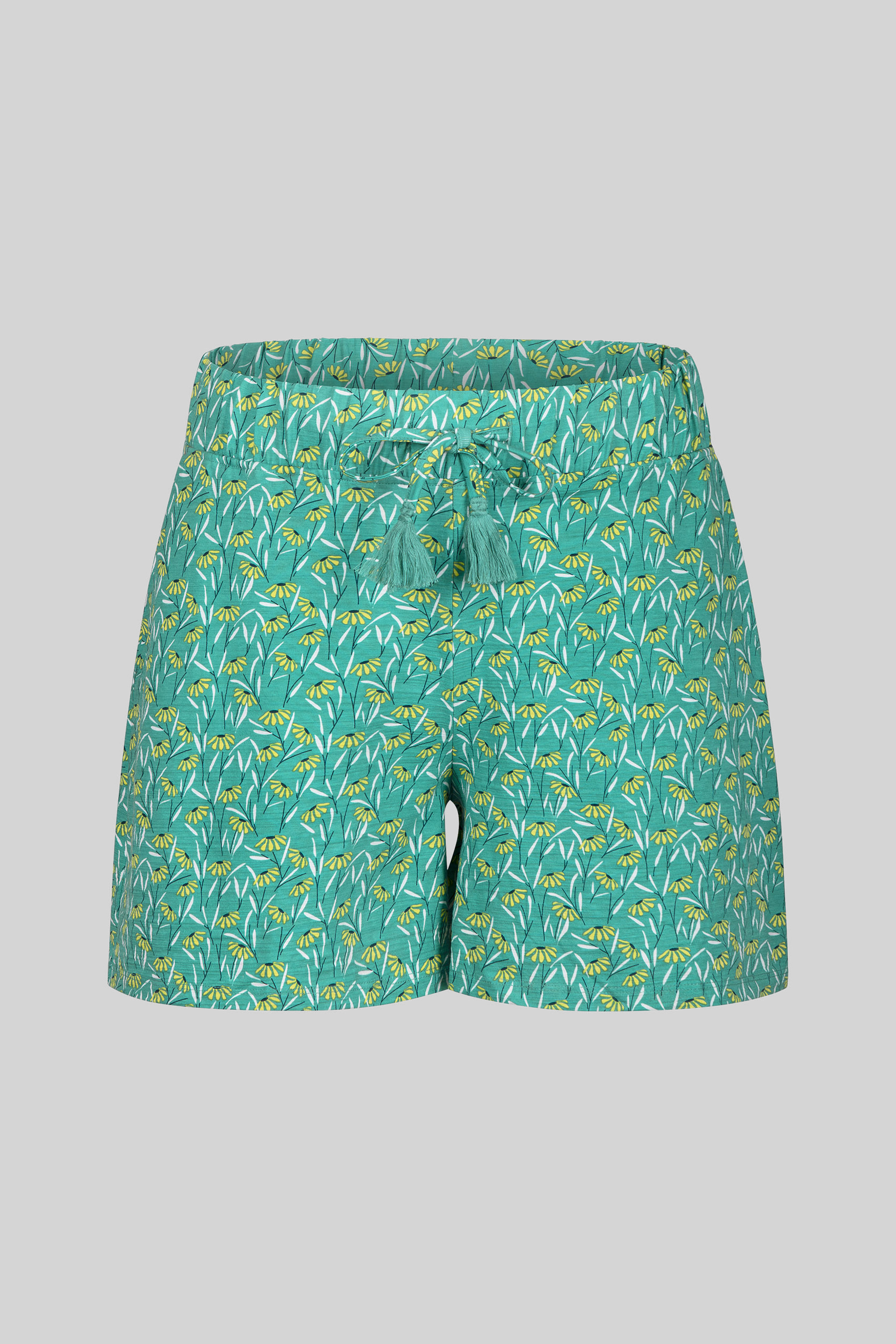 Womens Floral Printed Shorts