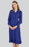 V-Neck Puff Sleeve Midi Dress
