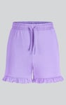 Women's Essential Shorts with Frill Hem