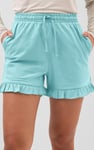Women's Essential Shorts with Frill Hem