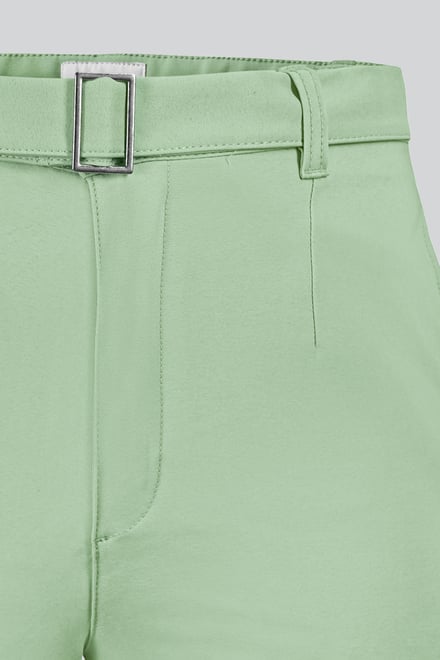 Belted Tailored Shorts