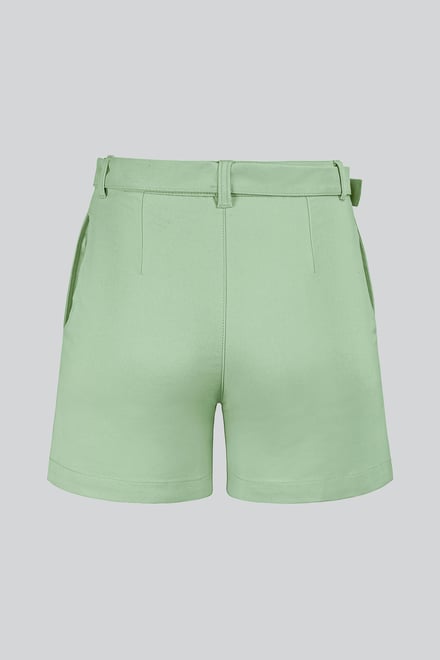 Belted Tailored Shorts