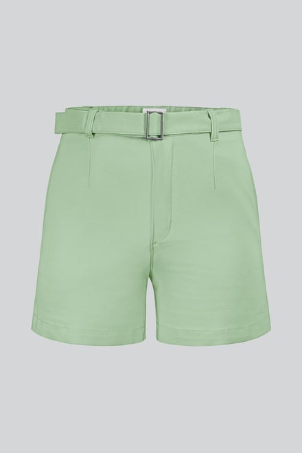 Belted Tailored Shorts