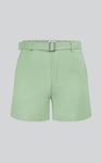 Belted Tailored Shorts