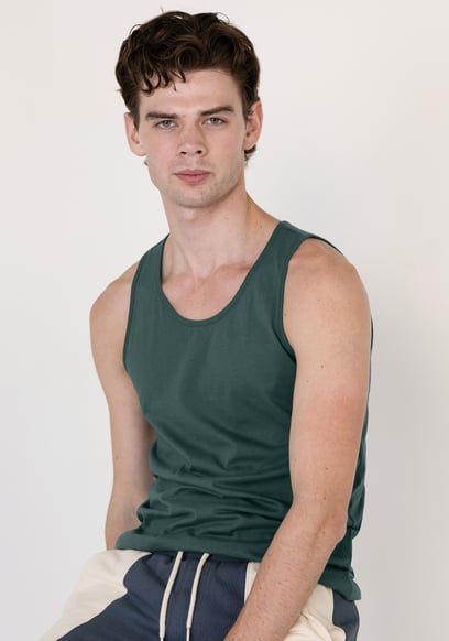 Men's Cotton Jersey Vest 2 PCs  Pack