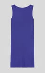 Womens Sleeveless Button Detail Mini Dress