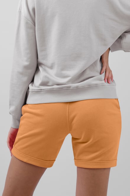 Womens Roll Up Pull-on Shorts