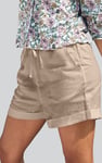 Linen Blend Shorts