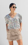 Linen Blend Shorts