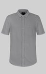 Jersey Searsucker Stripe Short Sleeve Shirt