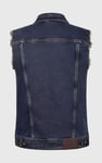 Men's Sleeveless Denim Jacket