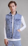 Men's Sleeveless Denim Jacket