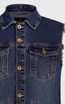 Men's Sleeveless Denim Jacket