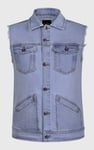 Men's Sleeveless Denim Jacket