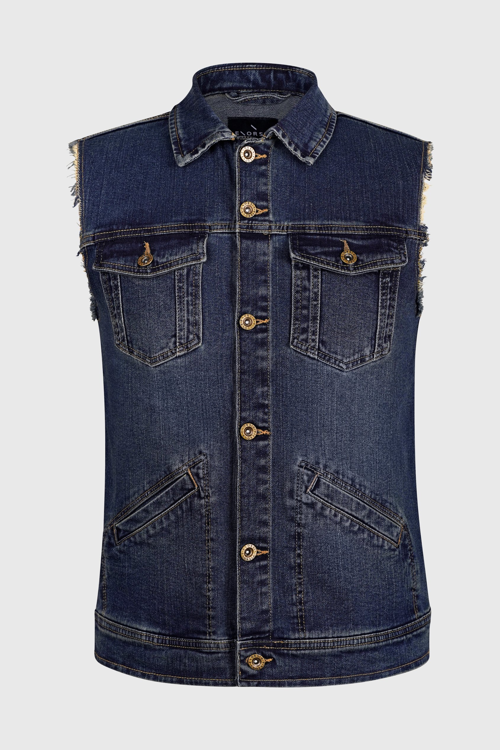 Men's Sleeveless Denim Jacket