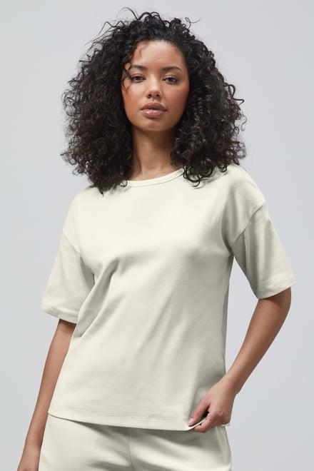Ribbed T-Shirt & Shorts Set