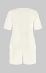Ribbed T-Shirt & Shorts Set