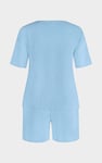 Ribbed T-Shirt & Shorts Set