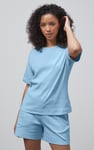 Ribbed T-Shirt & Shorts Set