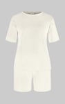 Ribbed T-Shirt & Shorts Set