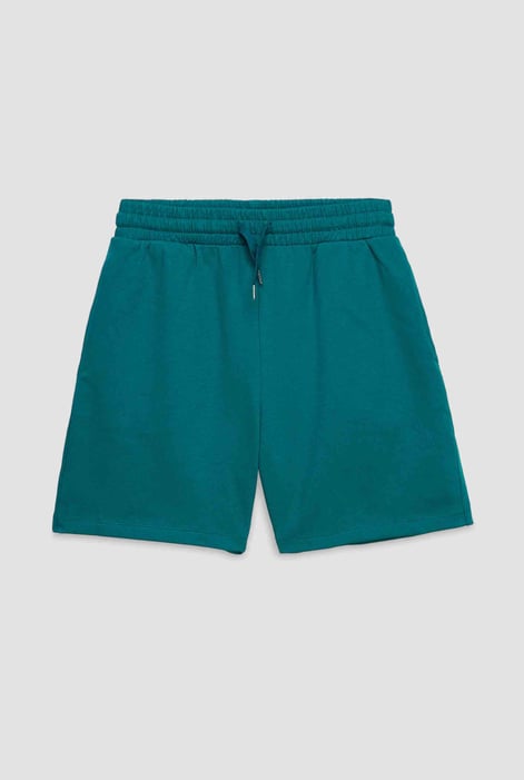Green Essentails Jersey Shorts