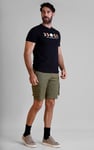 Men's Stretch Cotton Cargo Shorts