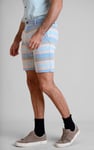 Men's Textured Striped Chino Short