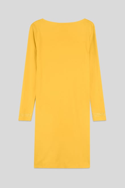 Womens Full Sleeve Embroidered Wrap Dress