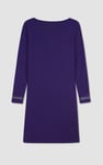 Womens Full Sleeve Embroidered Wrap Dress