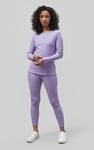 LS Picoting Ribbed T-Shirt & Leggings Set