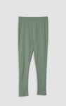 LS Picoting Ribbed T-Shirt & Leggings Set