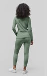 LS Picoting Ribbed T-Shirt & Leggings Set