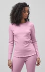 LS Picoting Ribbed T-Shirt & Leggings Set