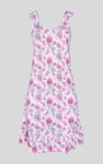 Women's Jersey Cami Nightdress With Frill Detailing