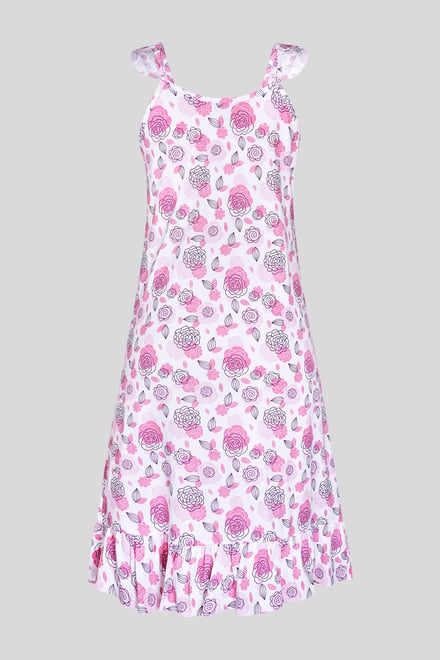 Women's Jersey Cami Nightdress With Frill Detailing
