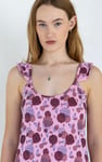 Women's Jersey Cami Nightdress With Frill Detailing