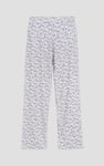 Short Ruffle Sleeve Cotton Printed Pyjamas Set