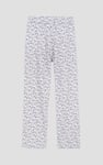 Short Ruffle Sleeve Cotton Printed Pyjamas Set