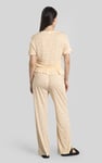 Short Ruffle Sleeve Cotton Printed Pyjamas Set